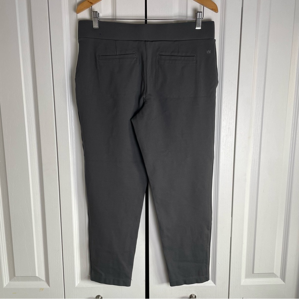 Modern Ambition (Mondetta) Pull On Knit Pants Women’s L Gray Casual Minimalist - Picture 5 of 13